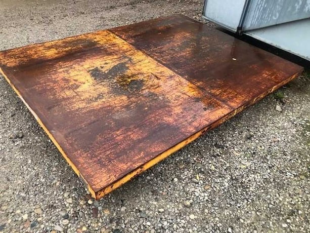 4000 lb. Econo #4SL48-40, 72" x 96" lift table, 9" low height - Image 2