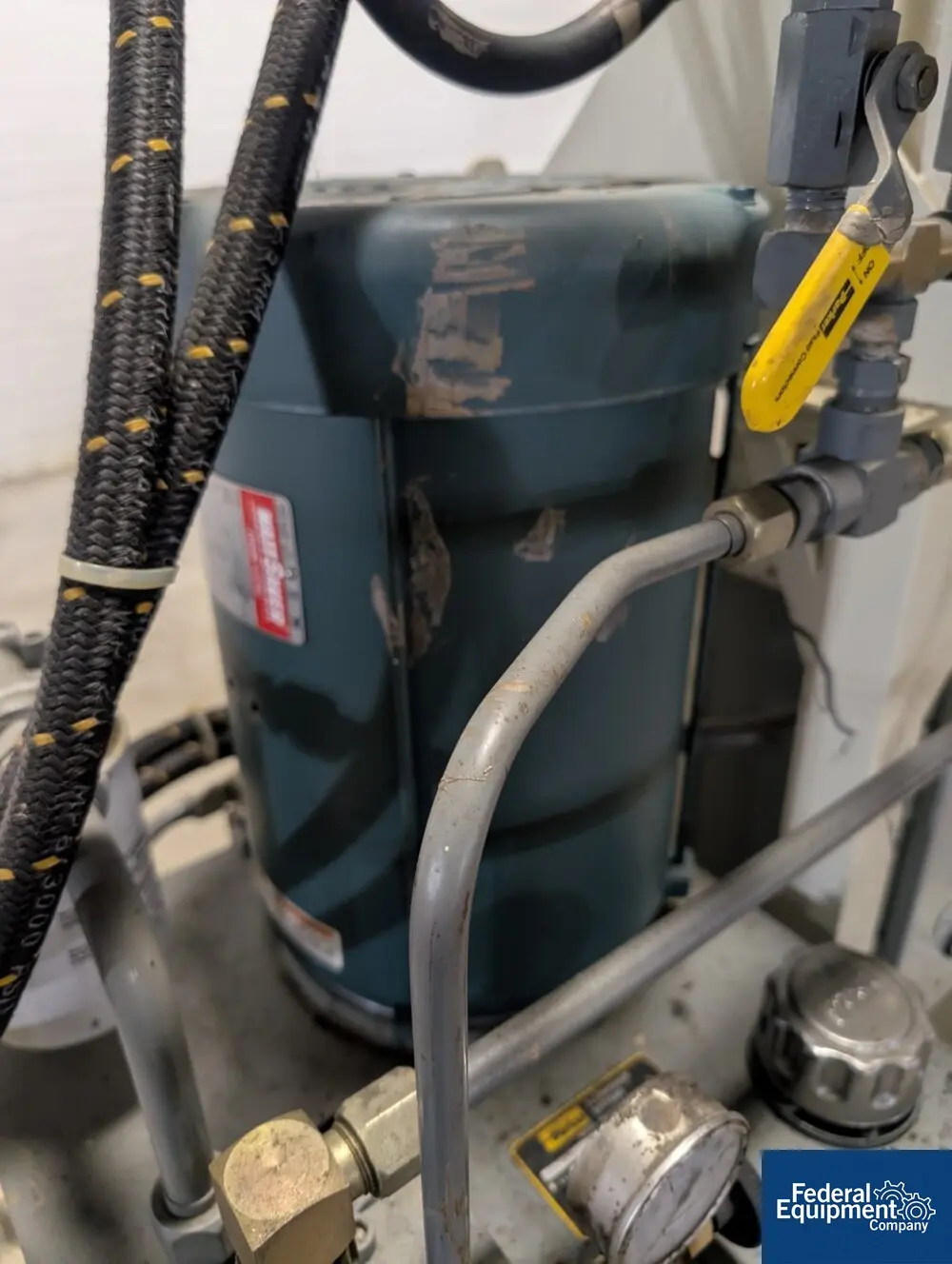 1 gallon Myers co-axial dual disperser mixer, Stainless Steel, shaft in shaft design, inner dispersion blade - Image 8