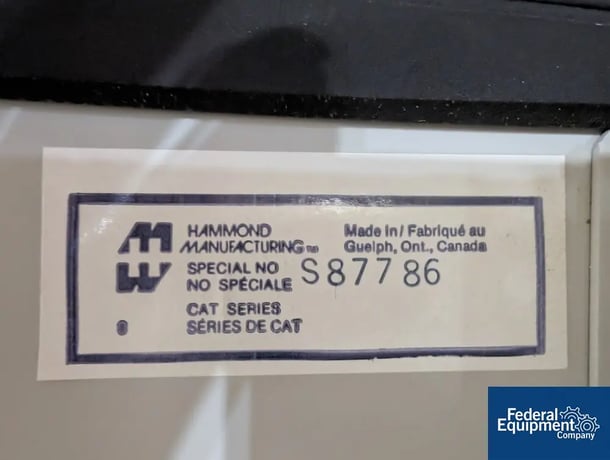 HMX Halton Mechatronix Mixer, Stainless Steel, 50 gallon, 26" diameter x 26" deep jacketed mixing chamber - Image 7