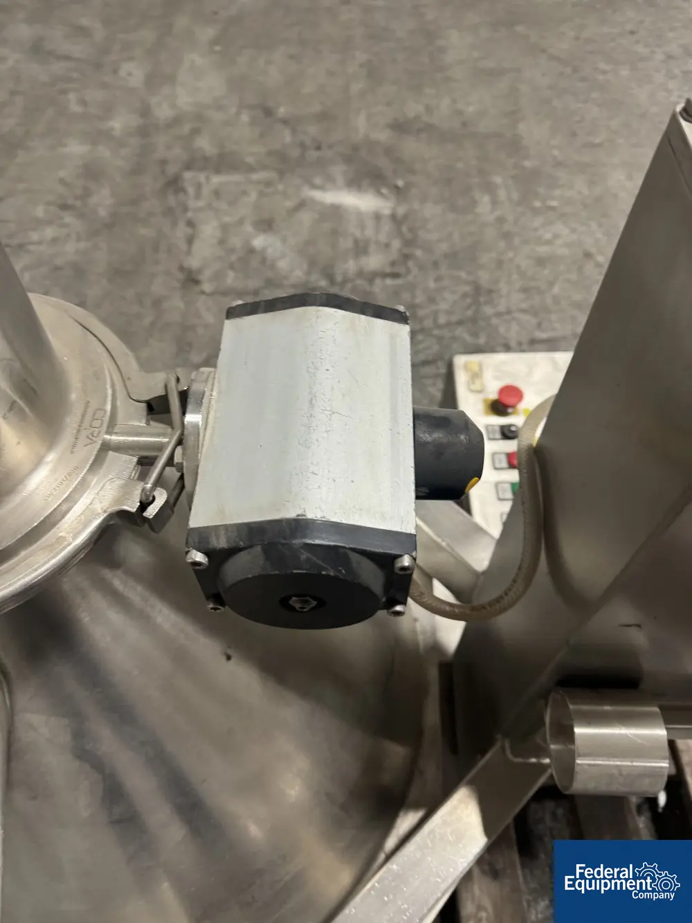 Stainless Steel Drum Inverter, with mounting flange, pneumatic operation with controls - Image 7