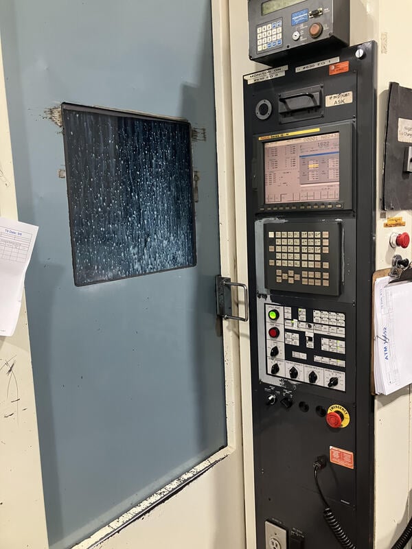 Niigata #SPN-50, CNC horizontal machining center, 60 automatic tool changer, 29.5" X, 29.5" Y, 29.5" Z, 12k - Image 3