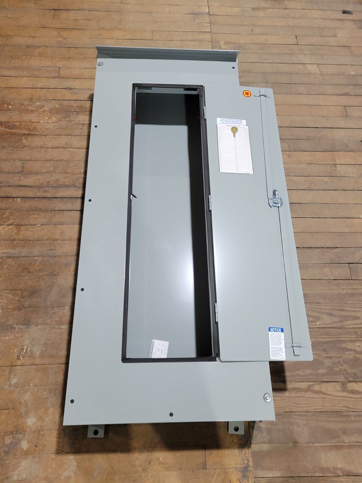 Eaton #5658B16H03, Enclosure 3R Rainproof Type 12 Gray Hardware Key 48" x 20" x 7" - Image 1