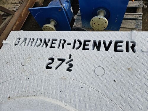 27.5" Gardner Denver #27-1/2, Rotary Table - Image 3