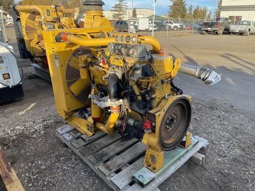 275 HP Caterpillar #C9, Industrial Engine, diesel fuel, 8.8L displacement, 2200 RPM, 18518 hours, 2005 - Image 3