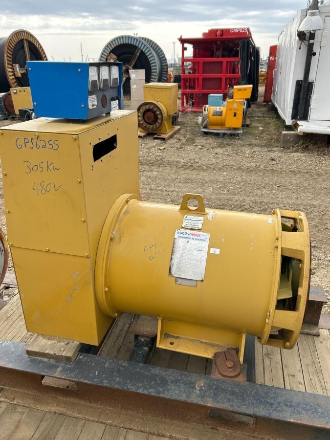 305 KW, 1800 RPM, Marathon #433RSL4019, Generator End, 3 phase, 381 kVA, 277/480 V - Image 1