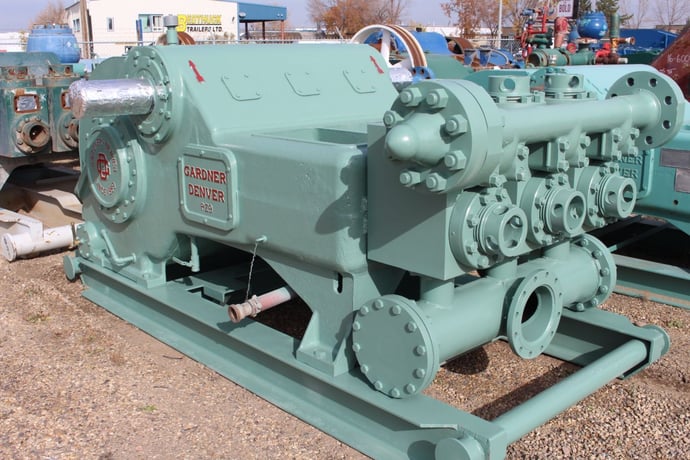Gardner Denver #PZ-9, Triplex Mud Pump - Image 1