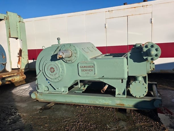 Gardner Denver #PZ-9, Triplex Mud Pump - Image 3