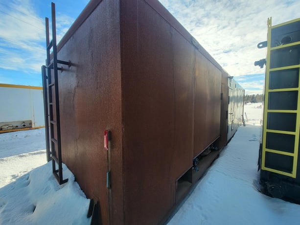 100 HP Volcano #5B-100B-D1HL, Boiler, Oil-Fired, 12x42 skid, 29.5 GPH, 505 service factor, 230 V - Image 3