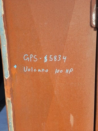 100 HP Volcano #5B-100B-D1HL, Boiler, Oil-Fired, 12x42 skid, 29.5 GPH, 505 service factor, 230 V - Image 5