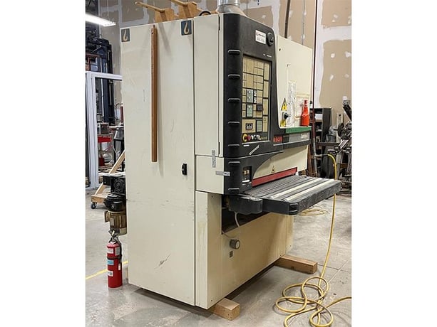 42" SCM #Sandya-7-RCS, Wide Belt Sander, 2-Head, 6.25" diameter Roll, 43" x 75"/85" Abrasive Belt, 14.5-30 - Image 2
