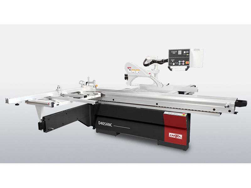 Cantek #D405ANC, Sliding Table Saw, 1-Axis, 126" cut length, 126" x 15.5" sliding table, 14" diameter Blade - Image 1