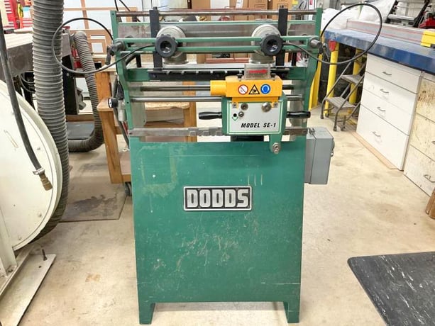 Dodds #SE-1, Dovetailer, 1-Spindle, 2.38" cut depth, 1.5"-15" work width, 0.38"-0.75" max thickness, 1.5 HP - Image 1