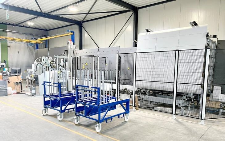 Lisec #I.G.-2026-L-R, Automated Insulating Glass Line, 78" x 98" Glass size, 2.4" max thickness, 28" - Image 8