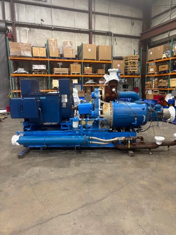 5700 cfm, 125 psig, Ingersoll-Rand #Centac, with mounted intercooler cooler, 1250 ACII57M3 w/1250 HP motors - Image 1