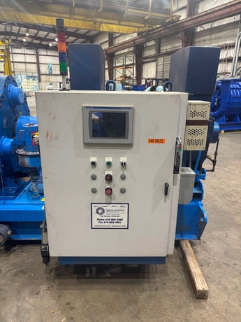 5700 cfm, 125 psig, Ingersoll-Rand #Centac, with mounted intercooler cooler, 1250 ACII57M3 w/1250 HP motors - Image 8