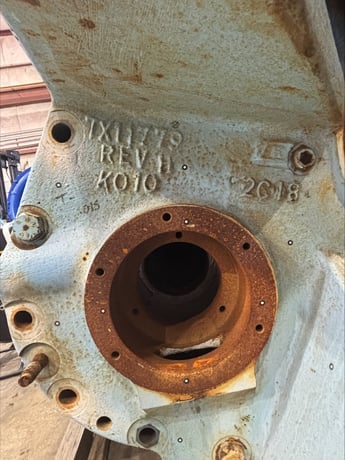 3020 cfm, 125 psig, Ingersoll-Rand Centac #2CV35M3, 2300 V. motors, 13125, serial #M92-6021, AMI # 10561 - Image 9