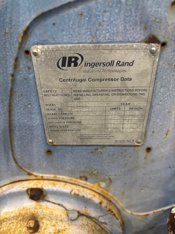 3962 cfm, 110 psig, Ingersoll-Rand Centac #C95045AE3EHD, serial #R1400149, 2014, AMI # 10618 - Image 2
