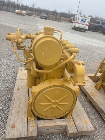 95 HP @ 1800 RPM, Caterpillar #G3304-NA, Natural gas engine, rblt. 2013 - Image 3