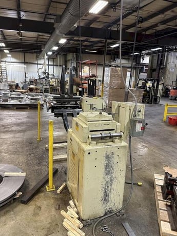 12" x .125" CWP #12B, 7-roll powered straightener, entry pinch & exit pinch rolls - Image 8