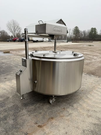 200 Gallon combo cheese vat - Image 3