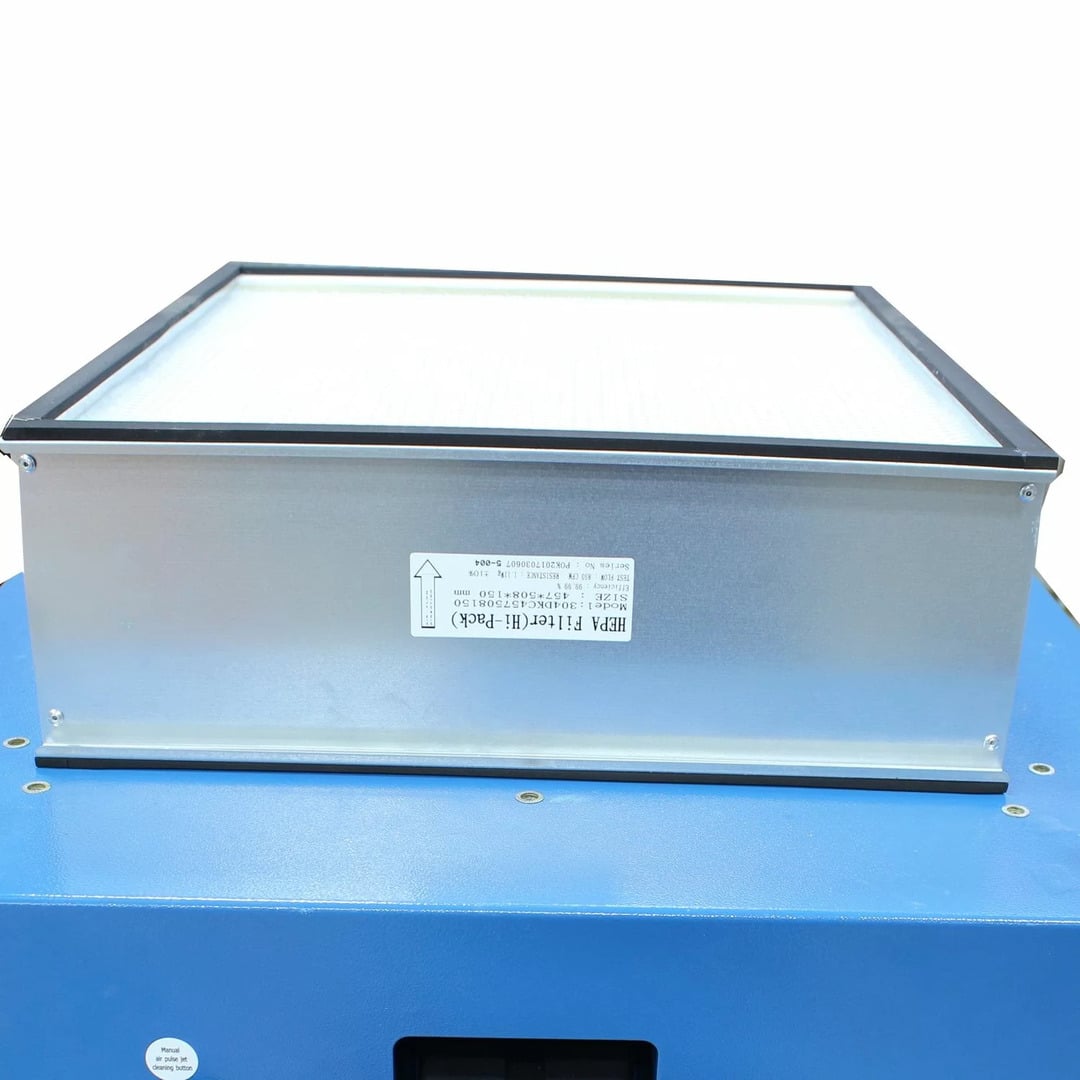 1100 cfm Bailegh #MDC-1200-HD, heavy duty metal dust collector, 1.5 HP, new - Image 8
