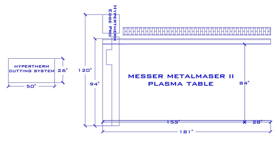 Messer #MetalMaster-II, CNC plasma table w/Hypertherm Edge Pro TI & HD3070, 5' x 10', 1999 - Image 5