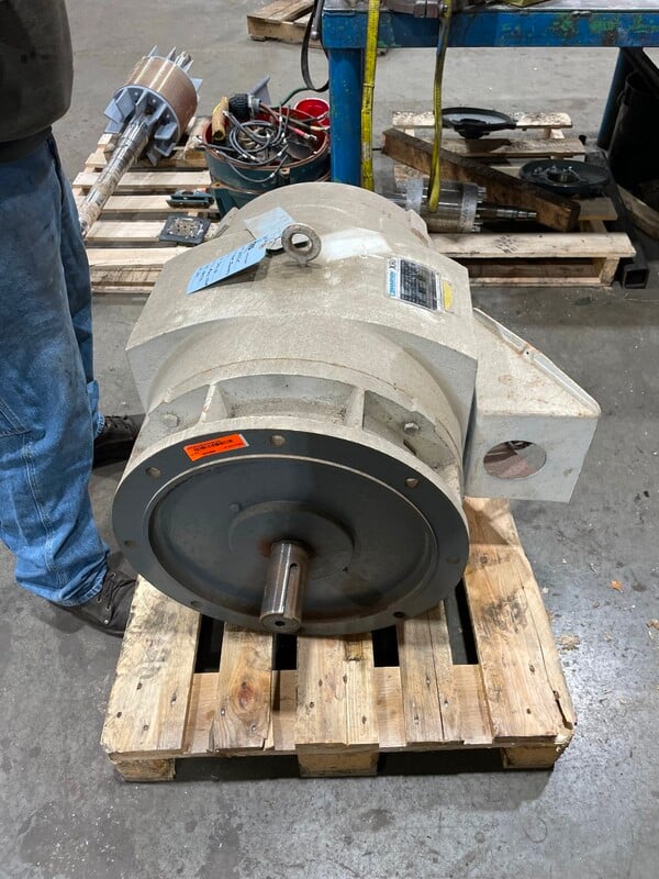 150 HP 1785 RPM Marathon 24CA3380, Frame 444TSD, DP, BB, 171 amps, 3 phase 460 Volts - Image 2