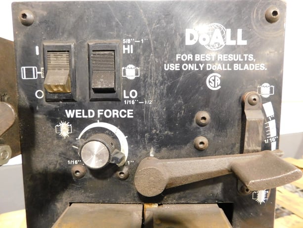 DoAll #DBW-15, Blade Welder - Image 3