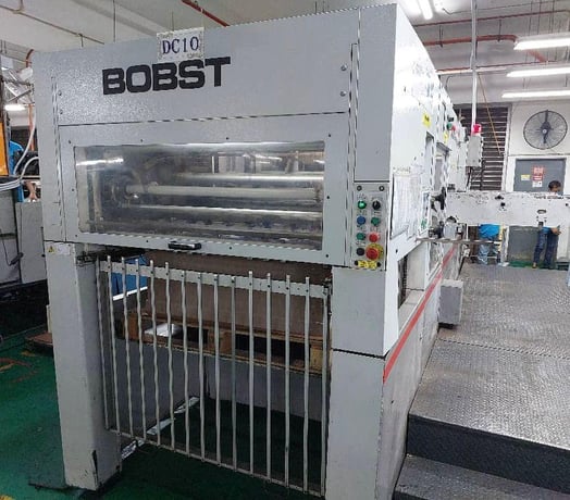 Bobst #Novacut-106E, die cutter, dual purpose for cardboard & plastics, motorized adjustment, 2010 - Image 9