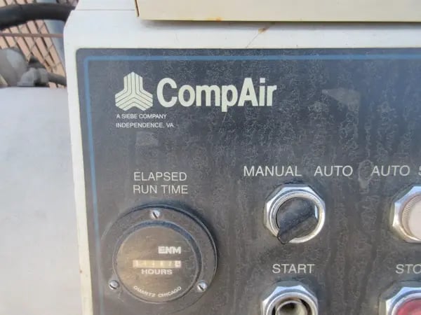CompAir Hydrovane, rotary air compressor, 460 V Baldor motor - Image 3