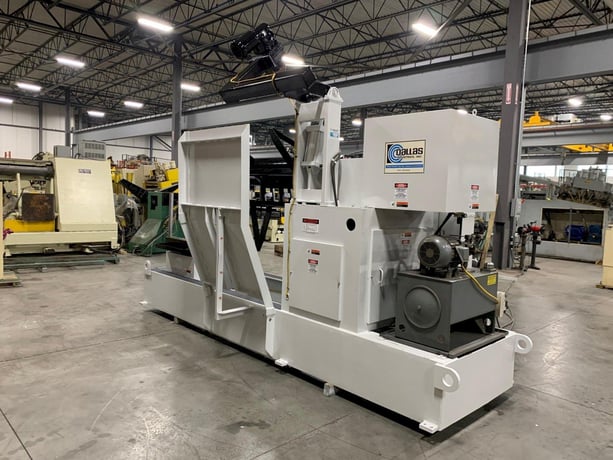 10000 lb. Dallas Ind. #DPR-10,000# x 36-RH, motorized coil reel uncoiler & load car, 36" width, 60" outside - Image 5