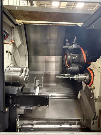 Mori Seiki #NLX-2500SMC/700, CNC lathe, 10" chuck, 3.5" bar, 31.3" centers, probing, chip conveyor, tooling - Image 3