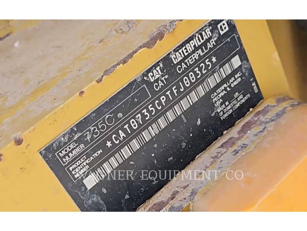 Caterpillar 735C, Articulated Truck, 7935 hours, S/N: TFJ00325, 2018 - Image 6
