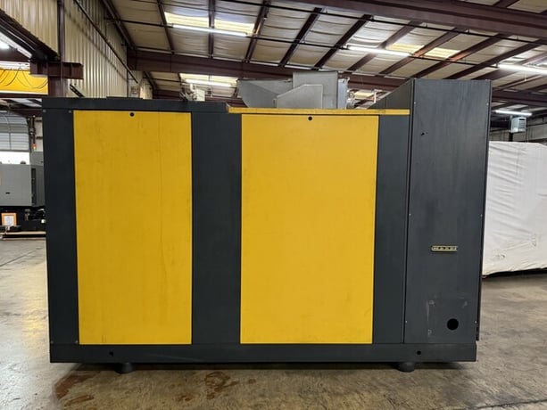 1293 cfm, 125 psig, Kaeser #SFC250, rotary screw air compressor w/ VFD, 335 HP, 1800 RPM, Siemens Sinamics - Image 3