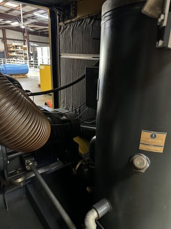 1293 cfm, 125 psig, Kaeser #SFC250, rotary screw air compressor w/ VFD, 335 HP, 1800 RPM, Siemens Sinamics - Image 9