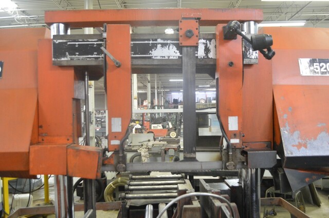 22" x 20-1/2" Cosen #C-520NC-SNC, automatic dual column horizontal band saw, 2-7/64" x 250" x 1/16" blade - Image 4