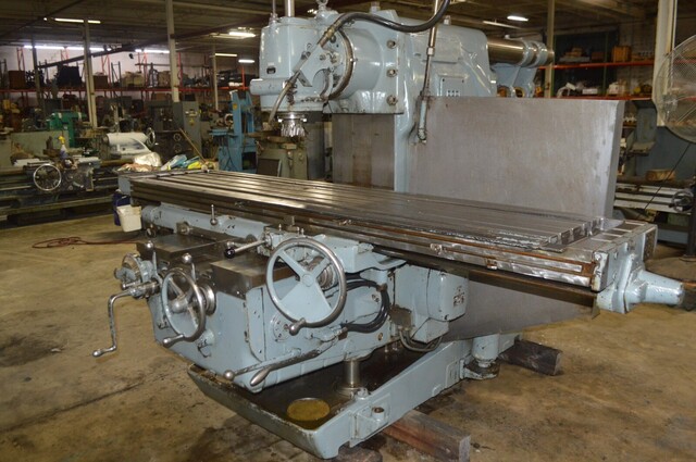 Kearney & Trecker #550TF-20, cnc hmc, 50" X x 16" Y x 18" Z, 1300 RPM, 21" throat, 50 HP - Image 4