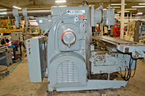 Kearney & Trecker #550TF-20, cnc hmc, 50" X x 16" Y x 18" Z, 1300 RPM, 21" throat, 50 HP - Image 5