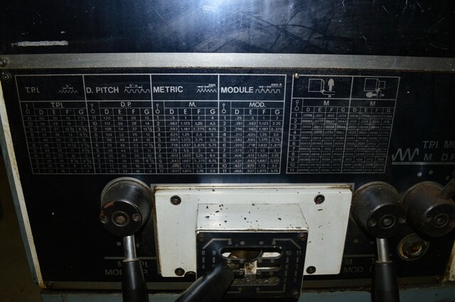 17-3/4" x 65" Clausing Metosa #C1565VS, gap bed geared head lathe, 10-5/8" socs, 10" 6-jaw, 2300 RPM, 7-1/2" - Image 3