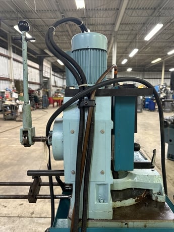 11" Eisele #VMS-300, circular cold saw, 40-80 RPM, 1.6 HP, 230 V., 1996 - Image 8