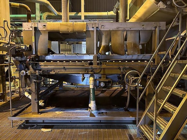 BDP #2.0M-3DP, 2.0 meter wide belt press, Stainless steel frame, screw conveyor, 2005 - Image 1