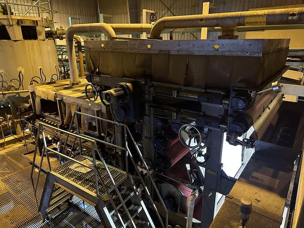BDP #2.0M-3DP, 2.0 meter wide belt press, Stainless steel frame, screw conveyor, 2005 - Image 2