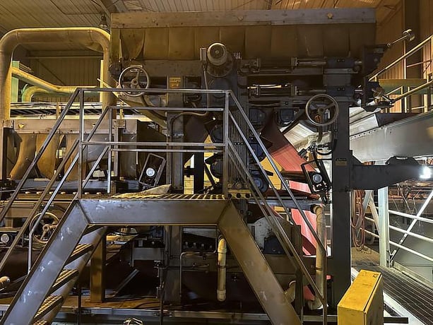 BDP #2.0M-3DP, 2.0 meter wide belt press, Stainless steel frame, screw conveyor, 2005 - Image 6