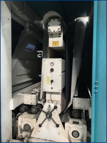 KBM, sheet to sheet grinding & brushing/sanitizing line, Siemens S7 PLC, 2009 - Image 7
