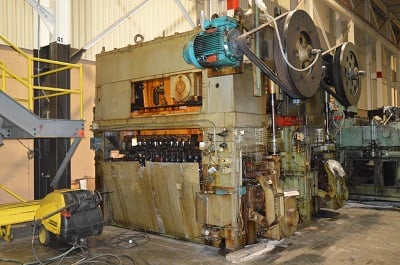 75 Ton, Waterbury-Farrel #PC-112, transfer press, 12 stations, 7" stroke, 60-100 SPM, air clutch & brake - Image 4