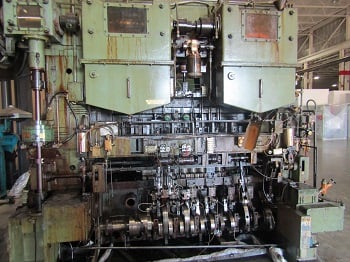 75 Ton, Waterbury-Farrel #PC-112, transfer press, 12 stations, 9" stroke, 60-100 SPM, air clutch & brake - Image 3