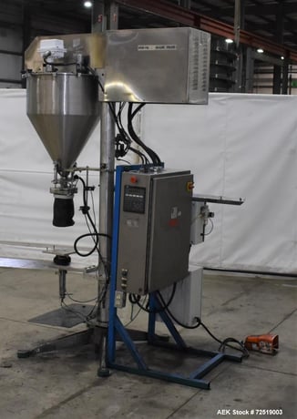 PerFil #PF-15S, servo auger filler, foot pedal operation, control panel with Mitsubishi FX PLC, Baldor AC - Image 4