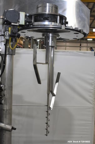 PerFil #PF-15S, servo auger filler, foot pedal operation, control panel with Mitsubishi FX PLC, Baldor AC - Image 7