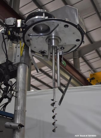 PerFil #PF-15S, servo auger filler, foot pedal operation, control panel with Mitsubishi FX PLC, Baldor AC - Image 8