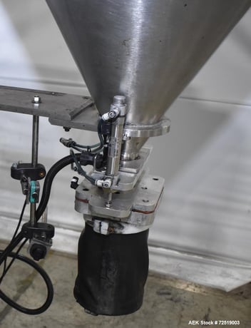 PerFil #PF-15S, servo auger filler, foot pedal operation, control panel with Mitsubishi FX PLC, Baldor AC - Image 10